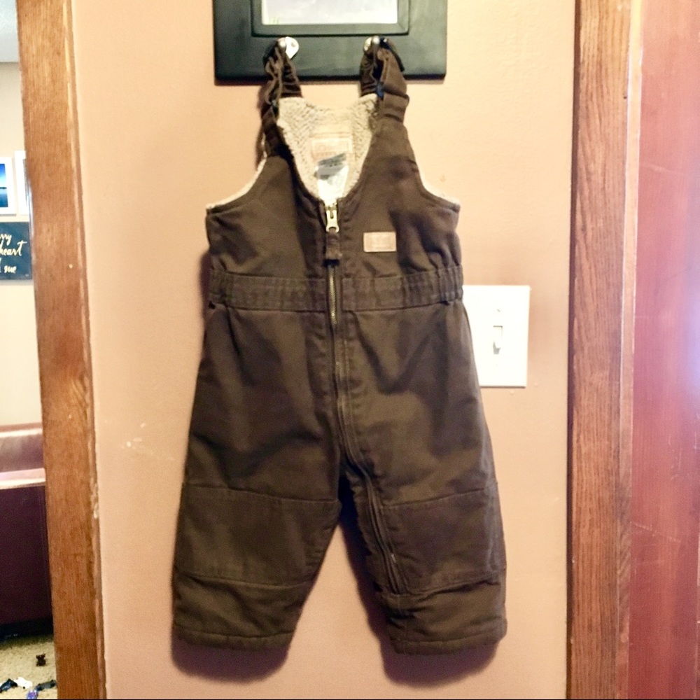 Kids insulated overalls